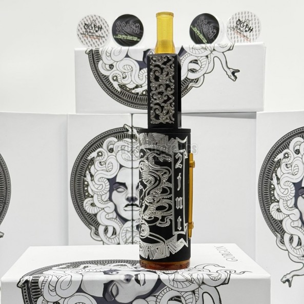 Gorgon Boro Mech Mod Polished T6 by SC Philippines x black silver